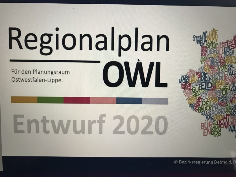 Regionalplan OWL: Chancen vertan