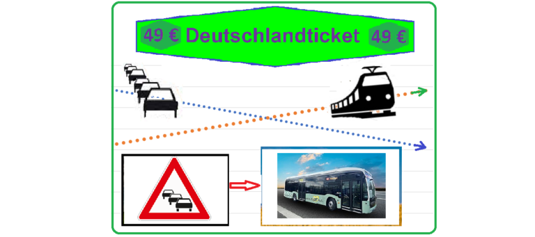 Die gute Nachricht: Deutschlandticket fördert Verkehrswende