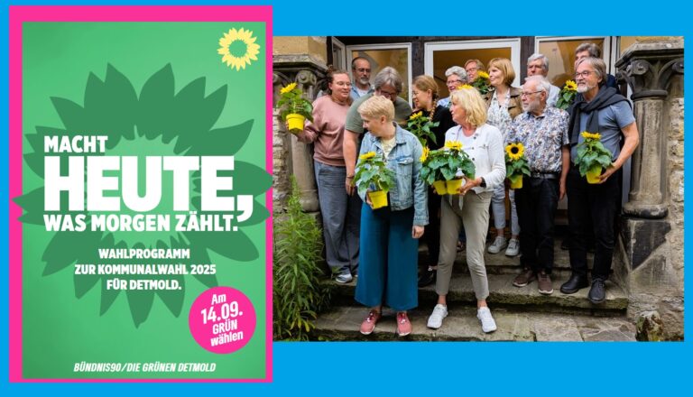 Das GRÜNE Kommunalwahlprogramm