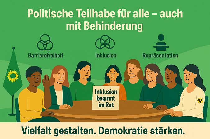 GRÜNE wollen politische Beteiligung von Detmolder*innen mit Behinderung fördern