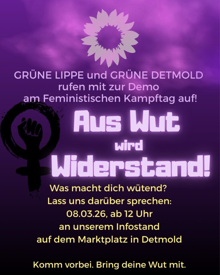 Am Sonntag ist Feministischer Kampftag!